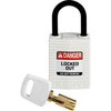 Cadenas SafeKey – Compact, Blanc, KD - Clé différente, Plastique, 25.40 mm, 1 Boîte